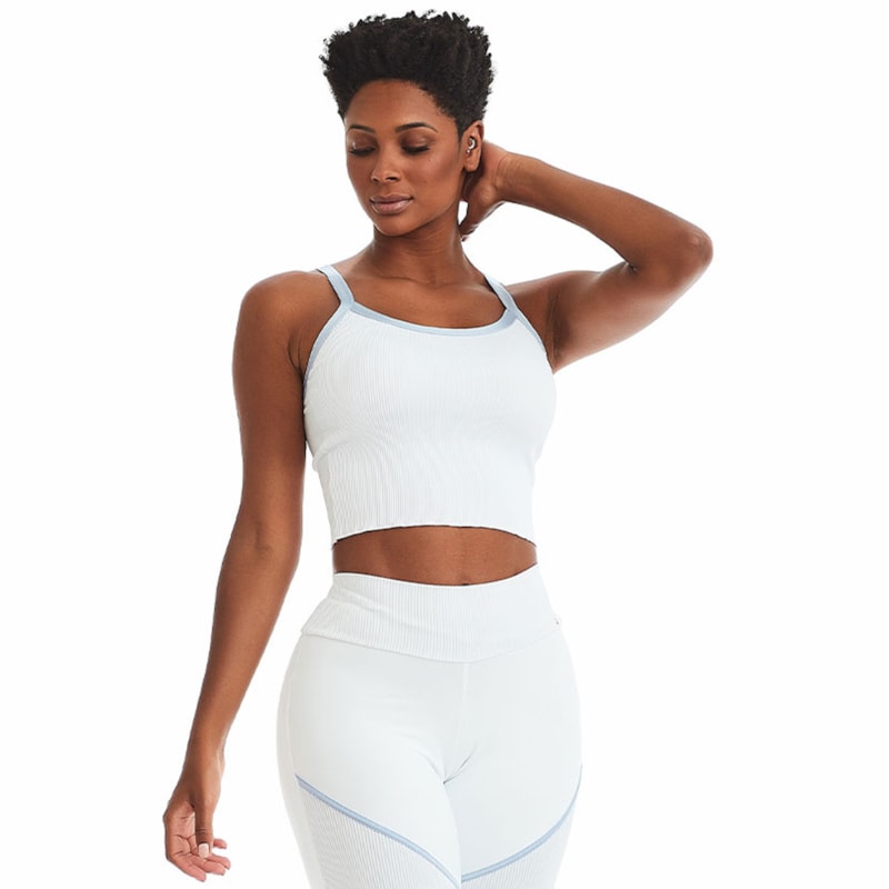 Cropped Cajubrasil Reflexactions Yoga Feminino