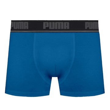 Cueca Boxer Puma Cotton Masculina - Azul