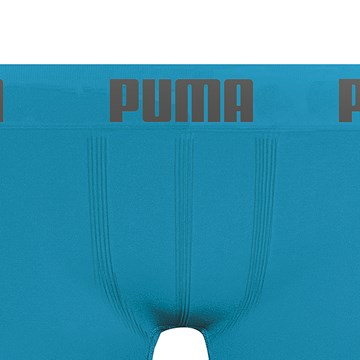 Cueca Boxer Puma Sem Costura Infantil - Azul