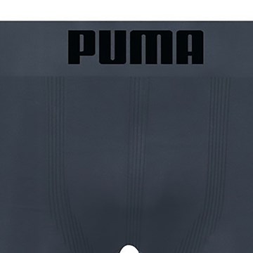 Cueca Long Boxer Puma Sem Costura Masculina - Chumbo
