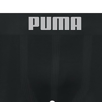 Cueca Long Boxer Puma Sem Costura Masculina - Preto