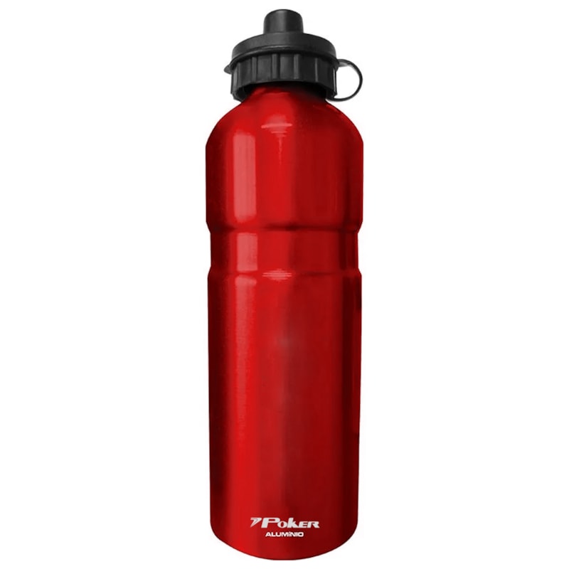 Garrafa Squeeze Poker Alumínio 750ml Garrafa Squeeze Poker Alumínio 750ml