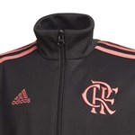 Jaqueta Adidas Flamengo Casual Infantil - Preto e Rosa