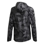 Jaqueta Adidas Own The Run Camo Masculina - Preto e Cinza