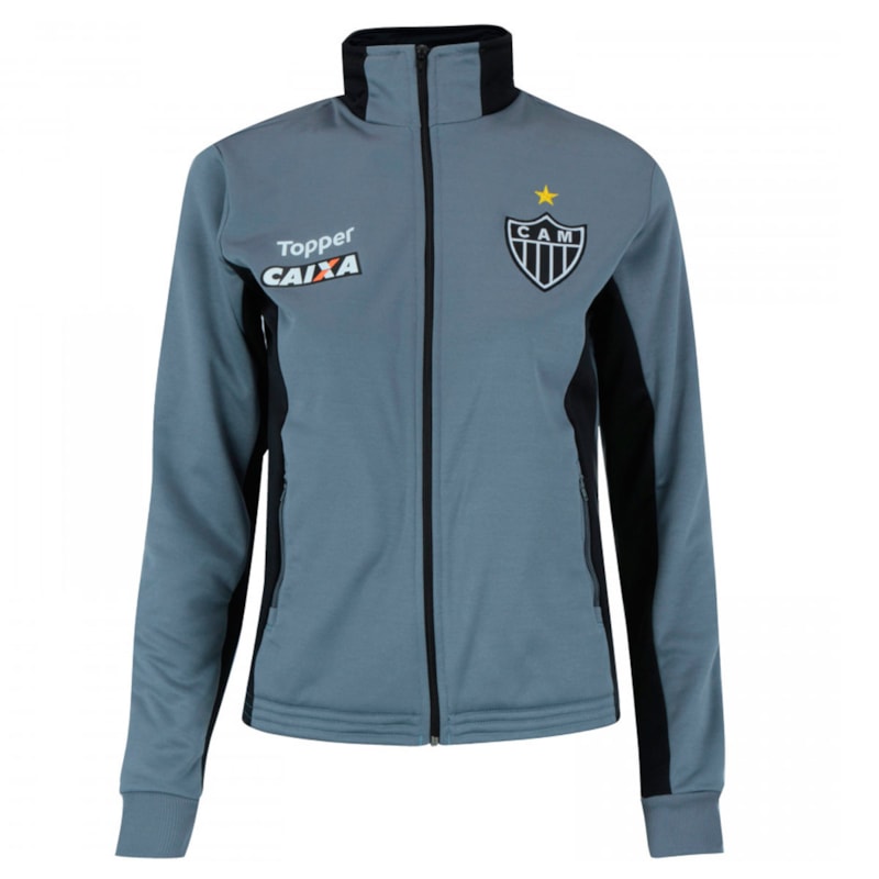Jaqueta Topper Atlético Mineiro Viagem 2018 Feminina Jaqueta Topper Atlético Mineiro Viagem 2018 Feminina