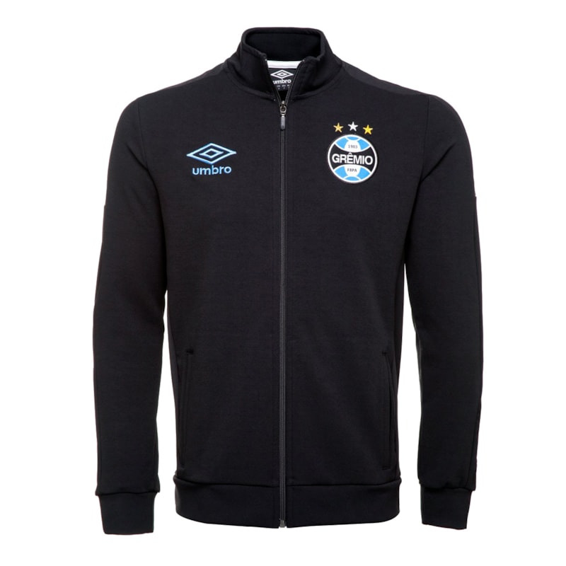 Jaqueta Umbro Grêmio Hino 2019 Masculina - Preto Jaqueta Umbro Grêmio Hino 2019 Masculina - Preto