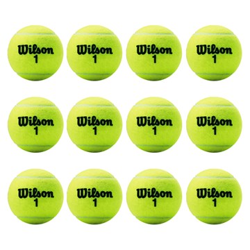 Kit 12 Bolas de Tênis Wilson Championship Regular Duty