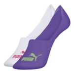 Kit 12 Pares De Meias Puma Invisível Feminina