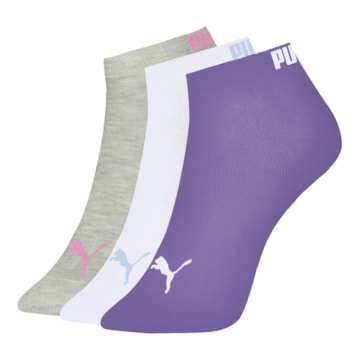 Kit 12 Pares De Meias Puma Sapatilha Esportiva Feminina