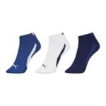 Kit 12 Pares de Meias Puma Sapatilha Esportiva Masculino