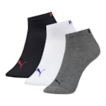 Kit 12 Pares de Meias Puma Sapatilha Esportiva Masculino