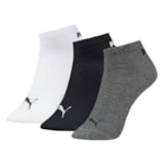 Kit 12 Pares de Meias Puma Sapatilha Esportiva Masculino