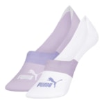 Kit 12 Pares de Meias Puma Sapatilha Invisível Feminino