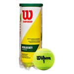 Kit 15 Bolas de Tênis Wilson Championship Regular Duty