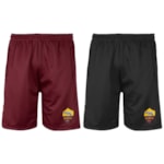 Kit 2 Bermudas AS Roma Masculina