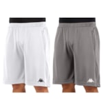 Kit 2 Bermudas Kappa Niccolo Masculina