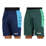 Kit 2 Bermudas Kappa Sport Spader Masculina