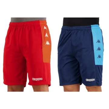 Kit 2 Bermudas Kappa Sport Spader Masculina