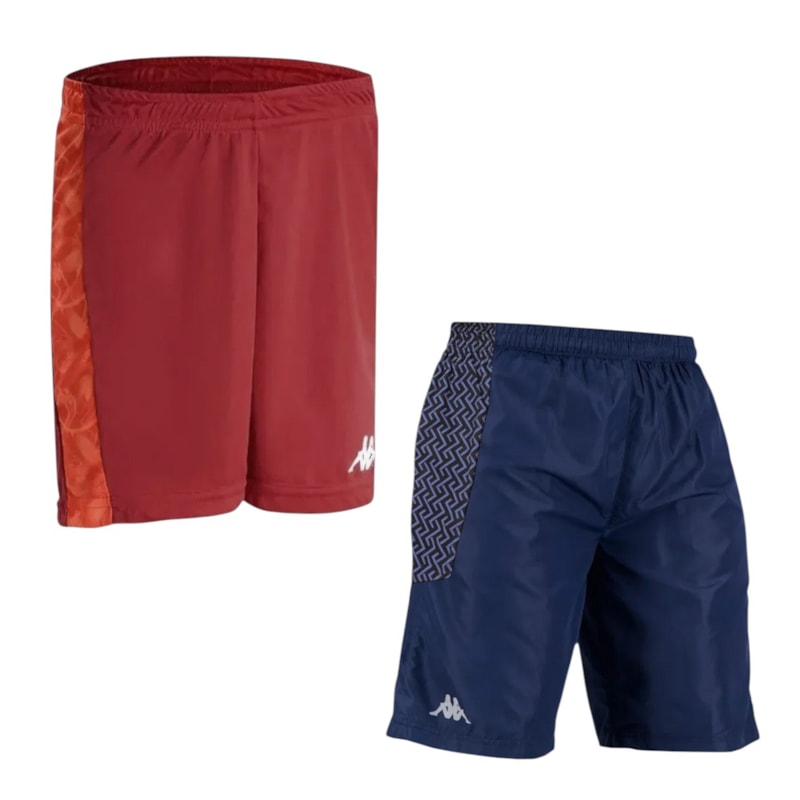 Kit 2 Bermudas Kappa Treino Masculina