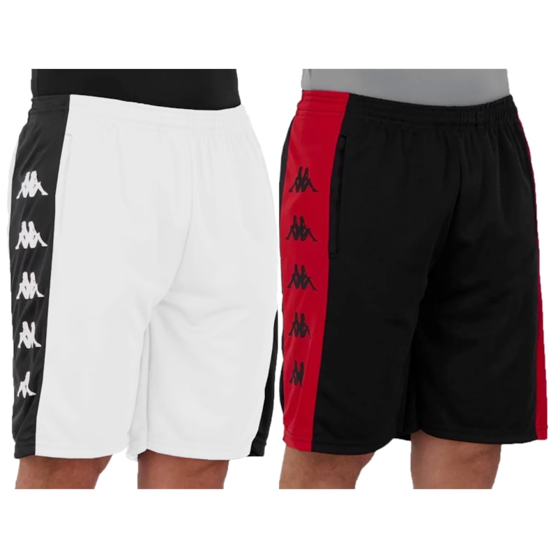 Kit 2 Bermudas Kappa Ximenes Masculina