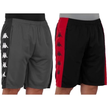 Kit 2 Bermudas Kappa Ximenes Masculina