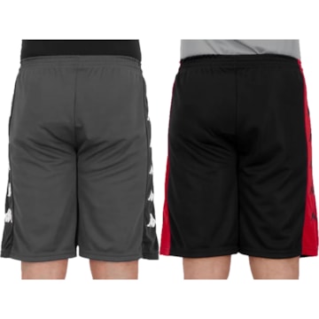 Kit 2 Bermudas Kappa Ximenes Masculina