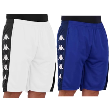 Kit 2 Bermudas Kappa Ximenes Masculina