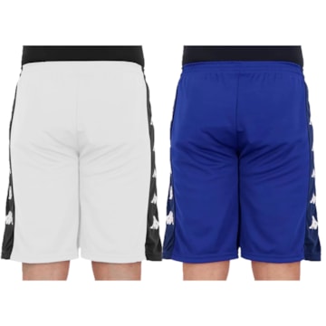 Kit 2 Bermudas Kappa Ximenes Masculina