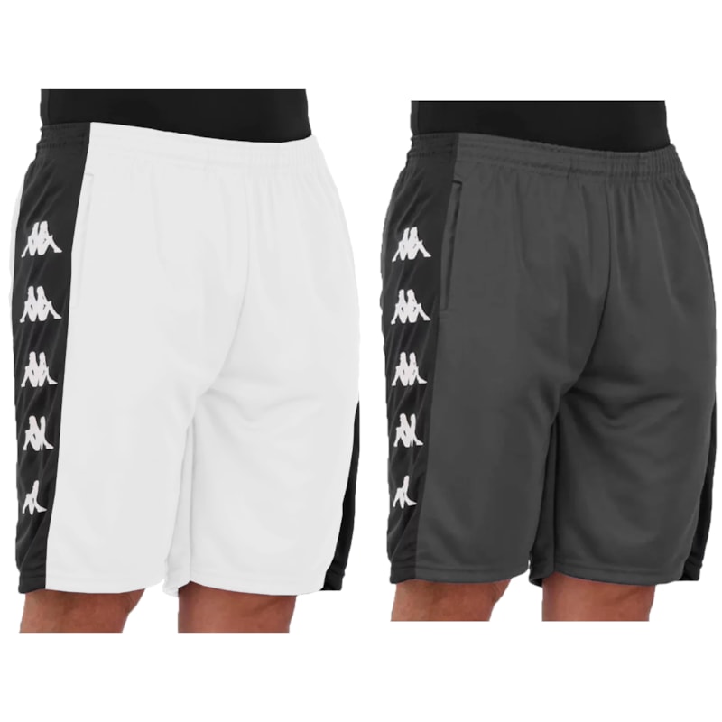 Kit 2 Bermudas Kappa Ximenes Masculina