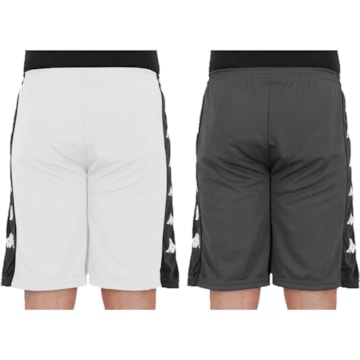 Kit 2 Bermudas Kappa Ximenes Masculina