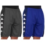 Kit 2 Bermudas Kappa Ximenes Masculina