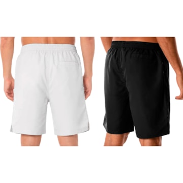 Kit 2 Bermudas Mizuno Bas Rip Stop 3 Masculina