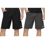 Kit 2 Bermudas Selene Dry Sport Masculina