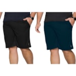 Kit 2 Bermudas Selene Dry Sport Plus Size Masculina