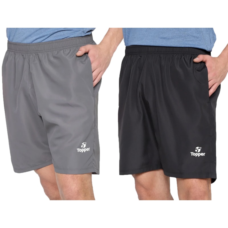 Kit 2 Bermudas Topper Classic New Masculina