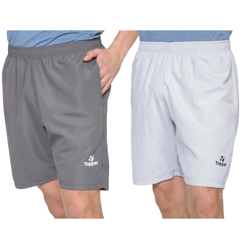 Kit 2 Bermudas Topper Classic New Masculina