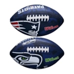 Kit 2 Bolas de Futebol Americano Wilson NFL Team Logo Jr