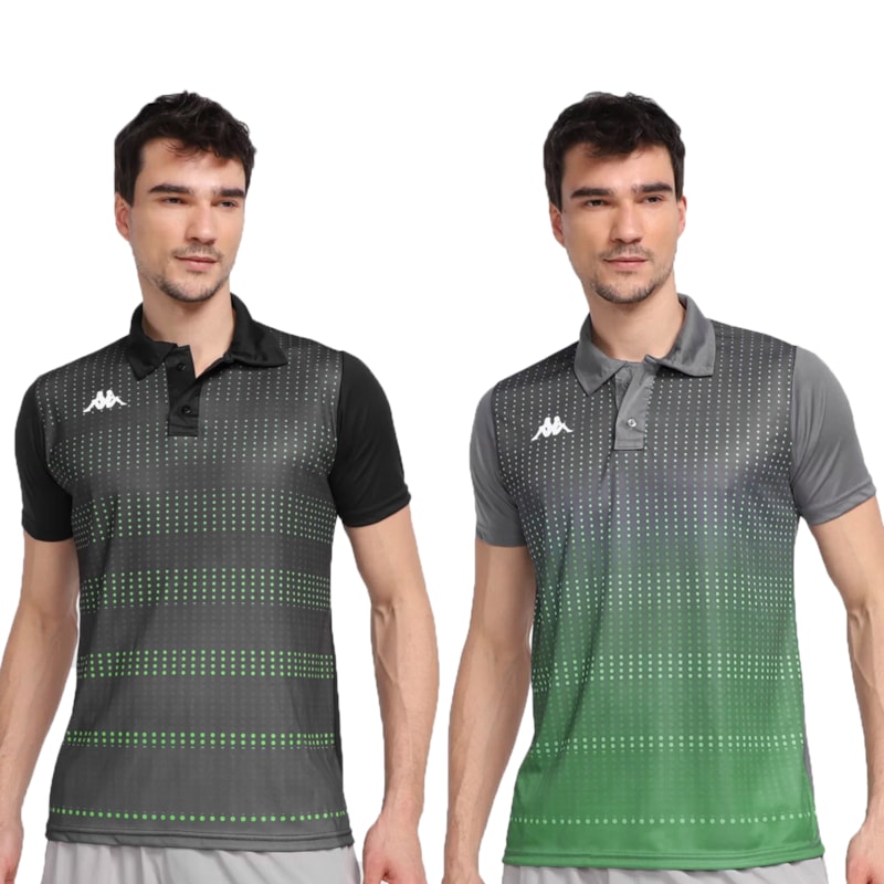 Kit 2 Camisas Polo Kappa Donatello Masculino