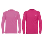 Kit 2 Camisas Térmicas Puma UV50+ Manga Longa Infantil