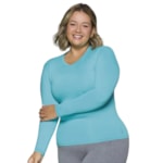 Kit 2 Camisas Térmicas Selene Proteção UV Plus Size Feminina