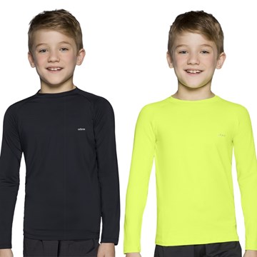 Kit 2 Camisas Térmicas Selene Proteção UV50+ Infantil