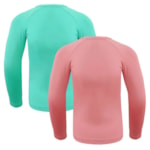 Kit 2 Camisas Térmicas Selene Proteção UV50+ Infantil