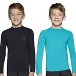 Kit 2 Camisas Térmicas Selene Proteção UV50+ Juvenil