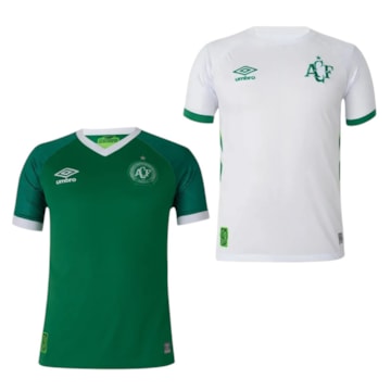 Kit 2 Camisas Umbro Chapecoense 2023/24 Masculina