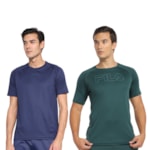 Kit 2 Camisetas Fila Trace Masculina