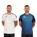 Kit 2 Camisetas Kappa Sport Fischel Masculina