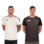 Kit 2 Camisetas Kappa Sport Fischel Masculina