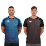 Kit 2 Camisetas Kappa Sport Fischel Masculina