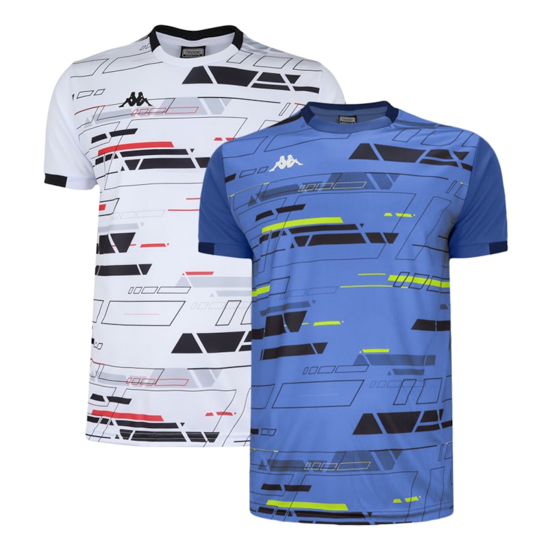 Kit 2 Camisetas Kappa Sport Masculina