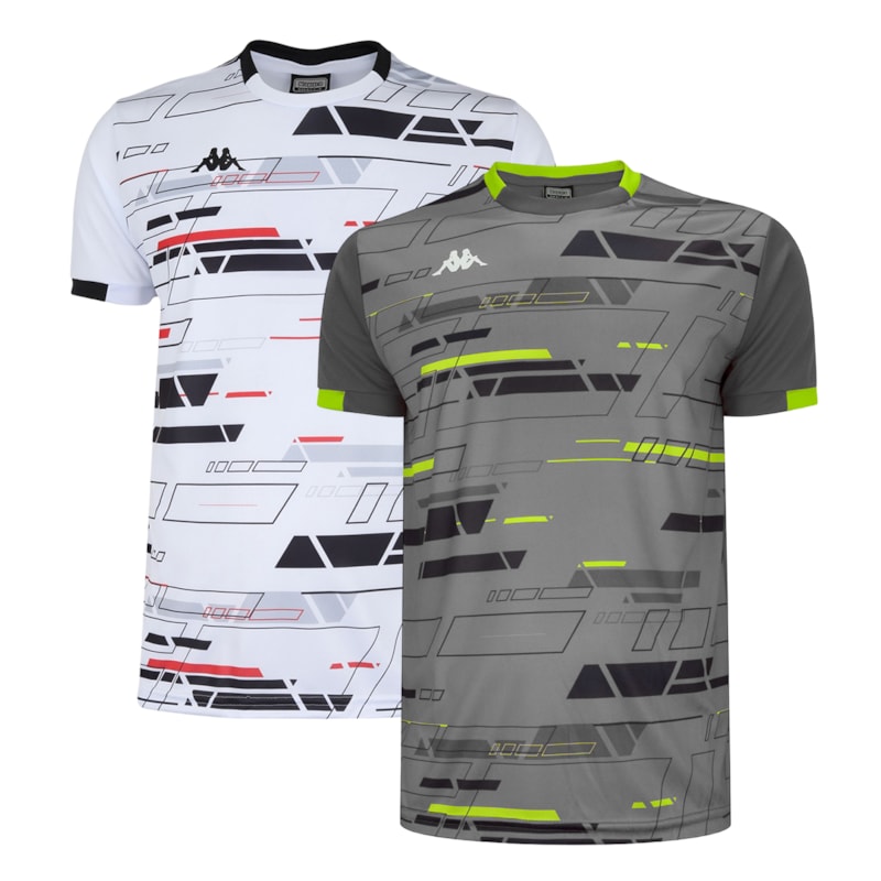 Kit 2 Camisetas Kappa Sport Masculina